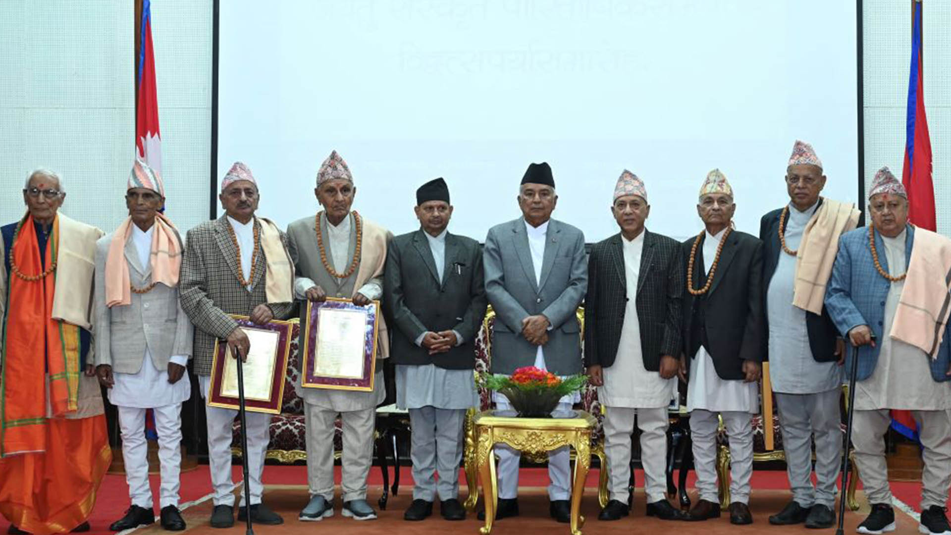 President Highlights Sanskrit’s Global Importance
